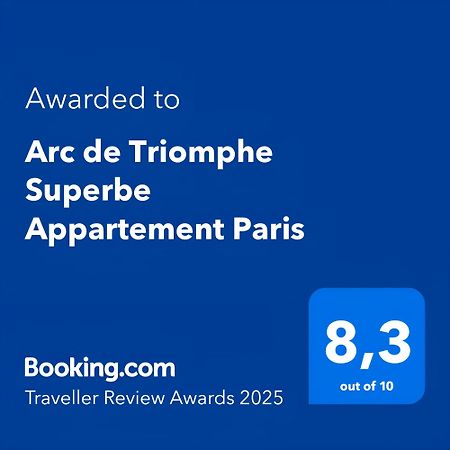 Arc De Triomphe Superbe Appartement Paris Free Netflix Exterior photo