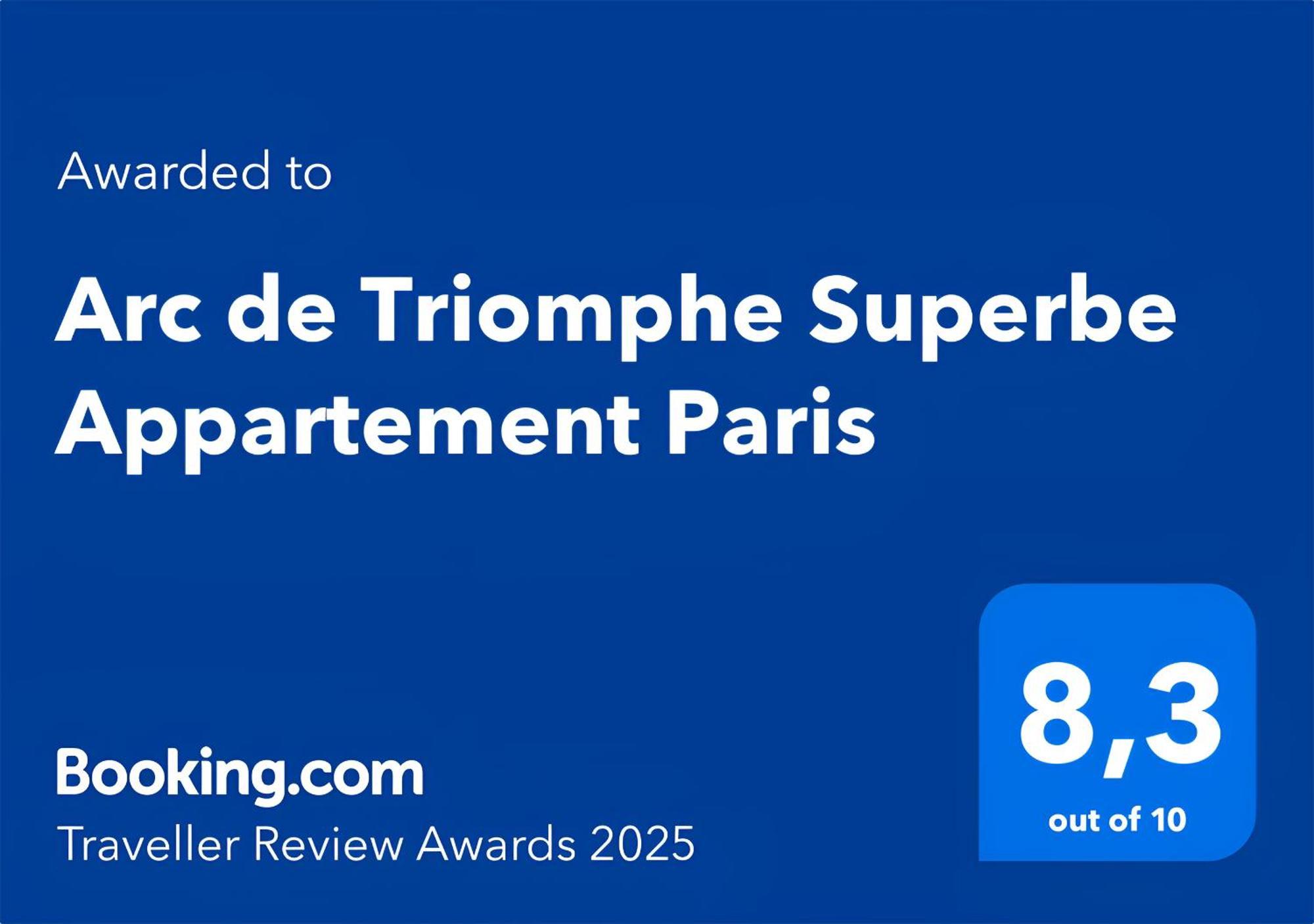 Arc De Triomphe Superbe Appartement Paris Free Netflix Exterior photo