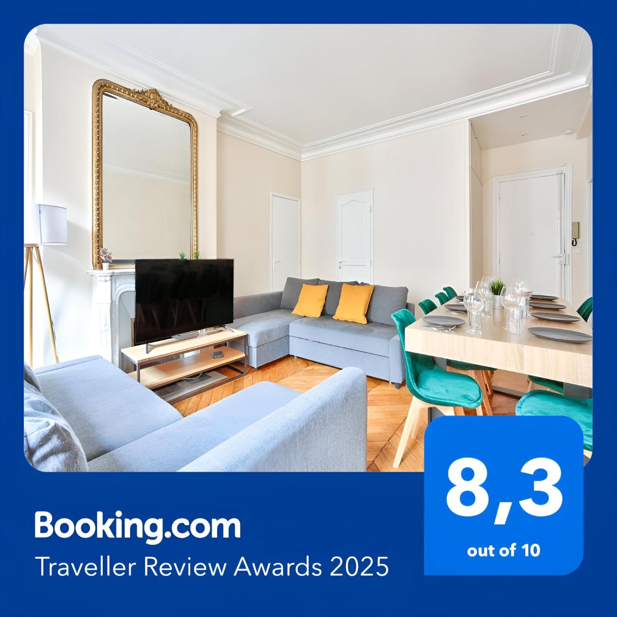 Arc De Triomphe Superbe Appartement Paris Free Netflix Exterior photo